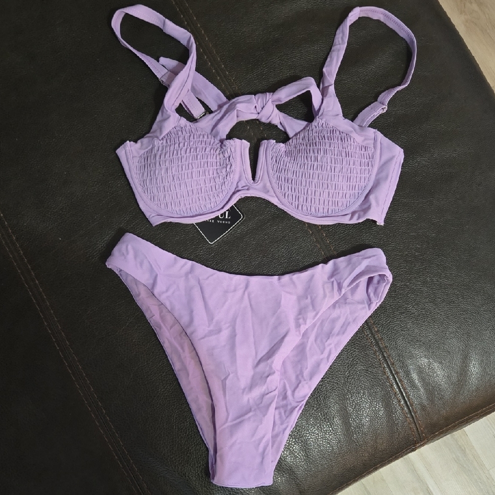 Lilac Bikini Set, Also In Black
